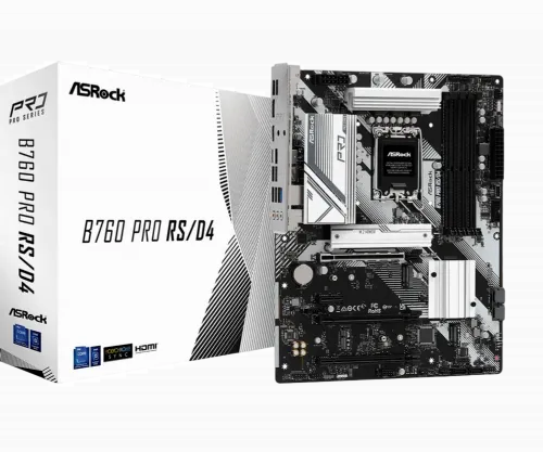 Placă de bază ASRock B760 PRO RS/D4, LGA1700, Intel B760, ATX