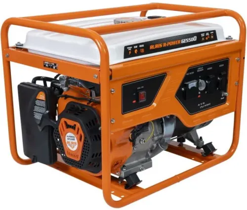 Бензиновый электрогенератор Ruris GE 5500 (Industrial)