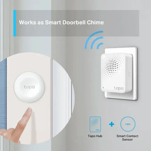Smart Hub TP-LINK Tapo H100, Alb