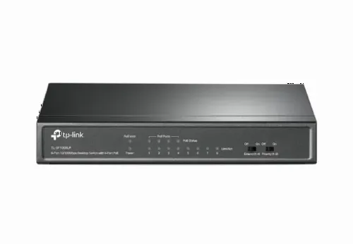 Comutator PoE TP-LINK TL-SF1008LP, 4x IEEE 802.3af