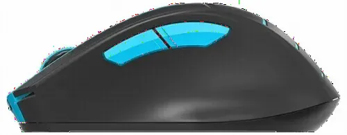 Mouse Wireless A4Tech FG30, Negru/Albastru