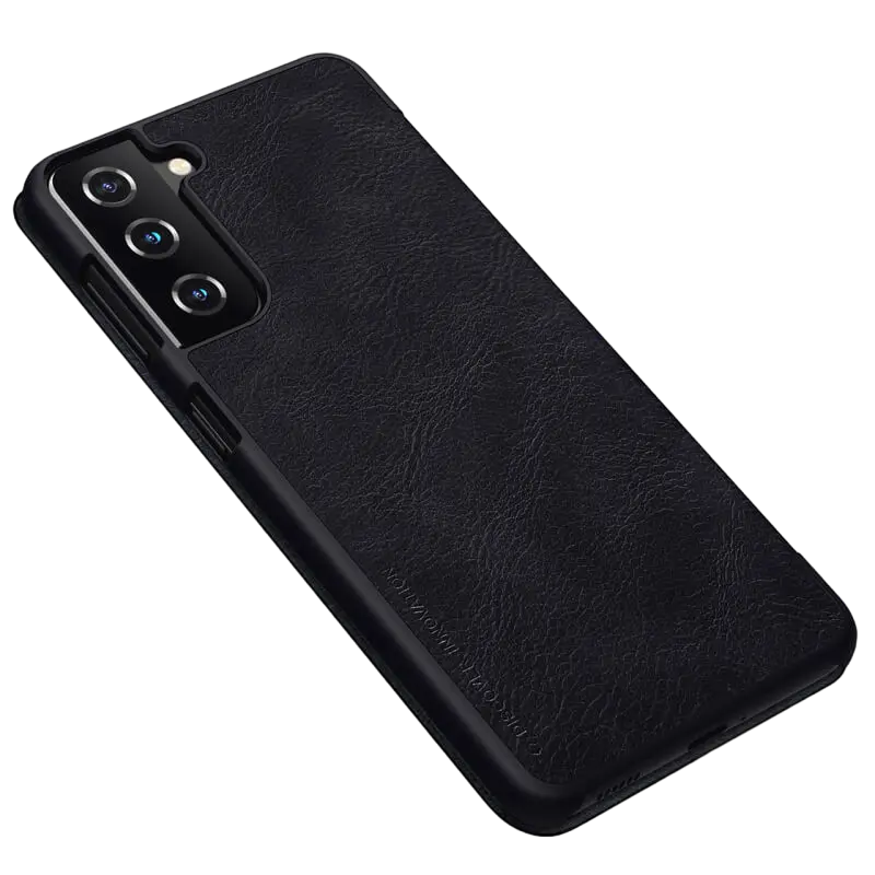 Husă tip carte Nillkin Galaxy S21+ - Qin LC, Negru