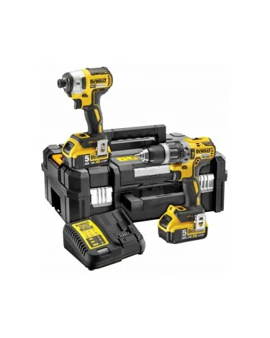 Set intrumente Dewalt DCK268P2T (DCD791+DCF887) 18V 2x5Ah TSTAK
