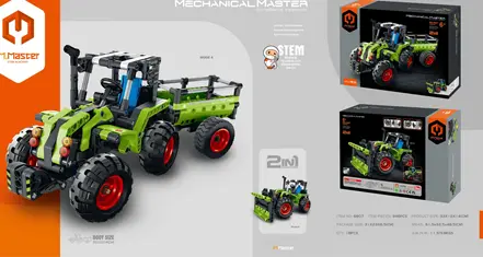 Constructor iM.Master Farm Tractor & Snow Plow Truck