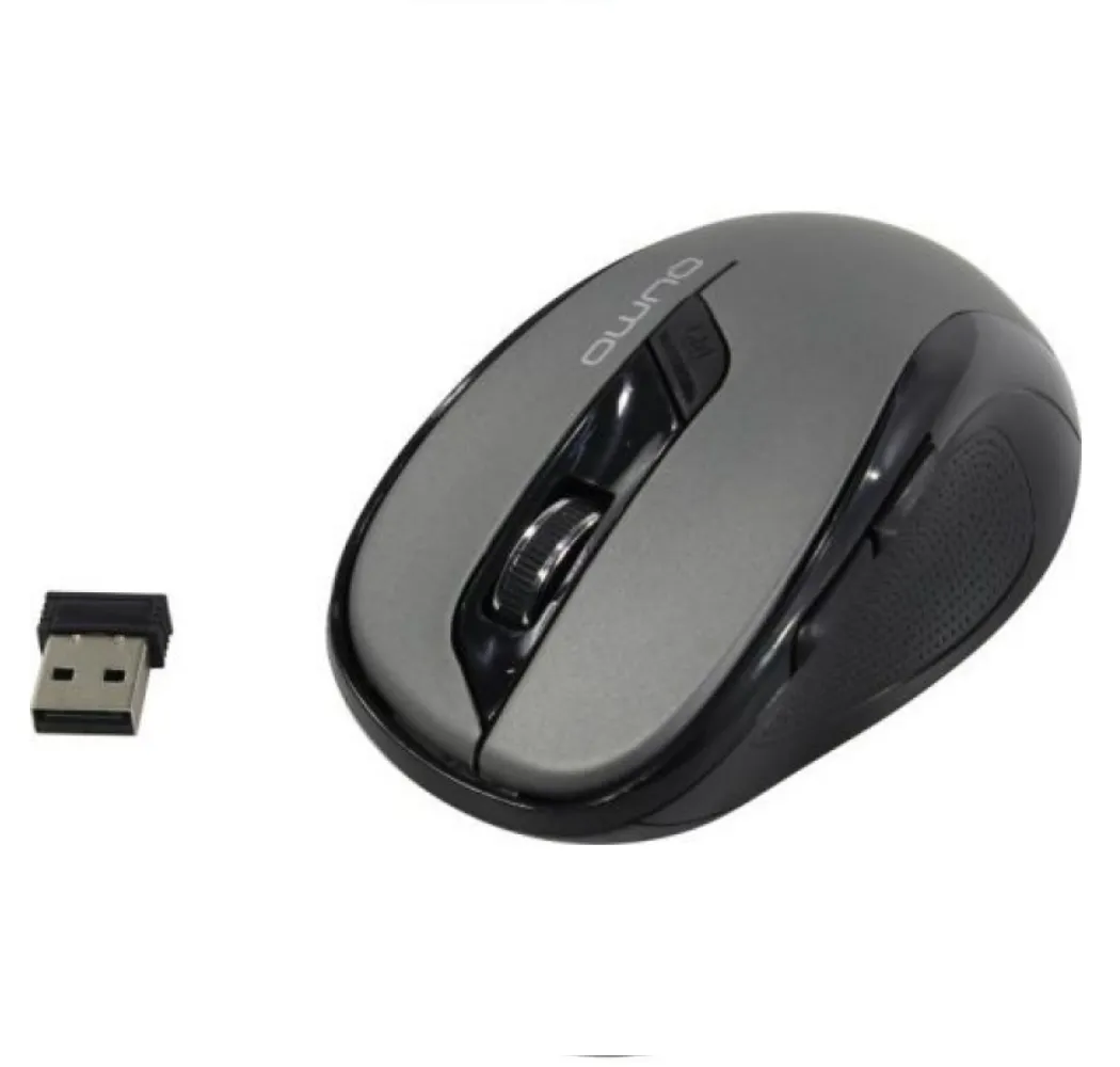 Mouse Wireless QUMO Line, Gri