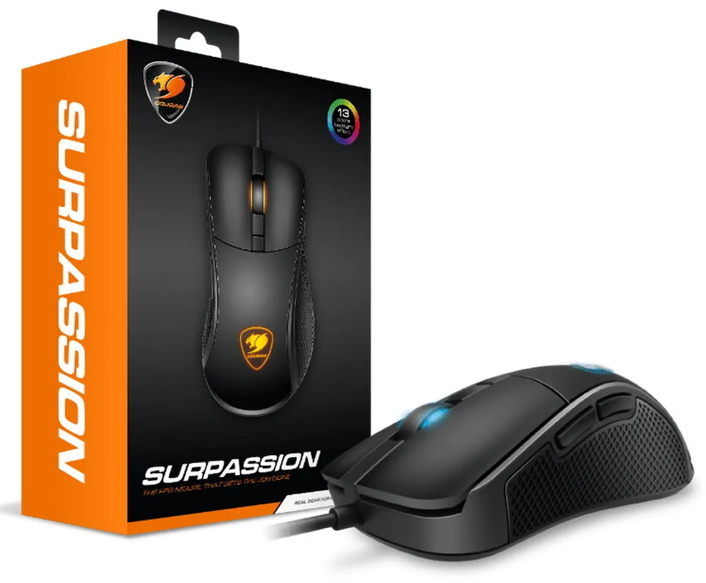 Gaming Mouse Cougar Surpassion, Negru