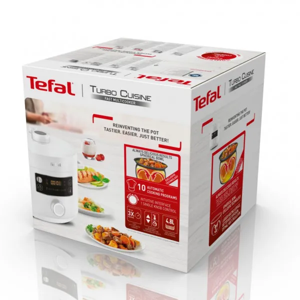 Мультиварка Tefal CY754130, Белый