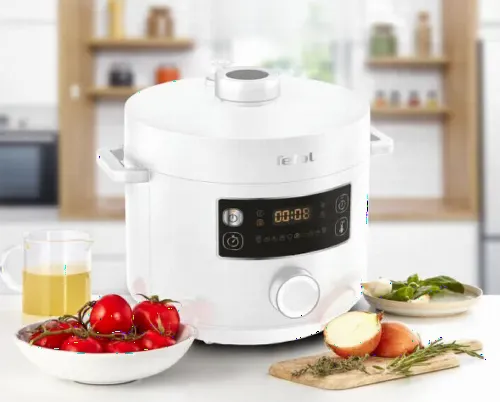 Aparat de gătit multifuncțional Tefal CY754130, Alb