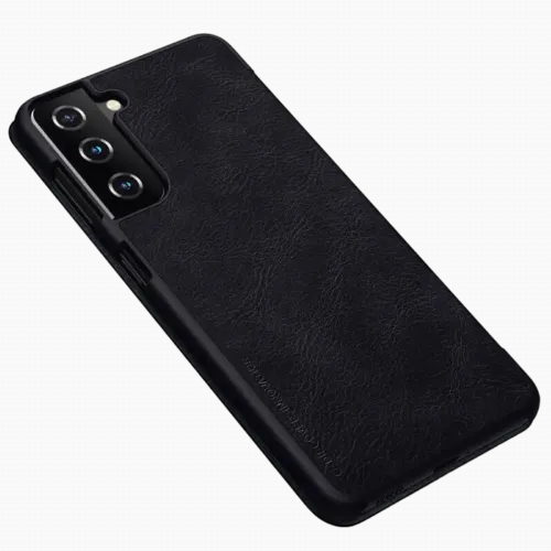 Чехол книжка Nillkin Galaxy S21+ - Qin LC, Чёрный