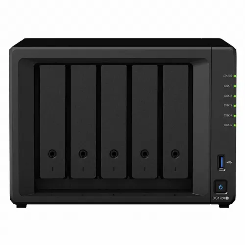 Сетевое хранилище SYNOLOGY DS1520+, Чёрный