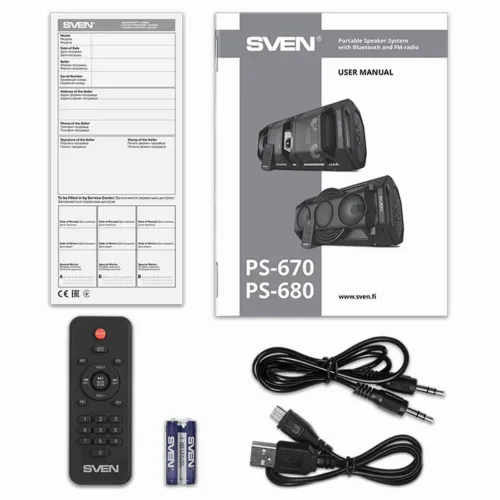 Speakers SVEN 