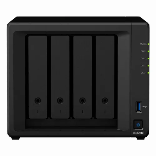 Сетевое хранилище SYNOLOGY DS420+, Чёрный
