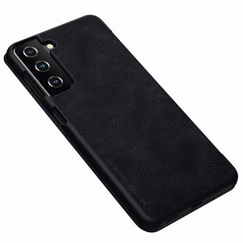 Чехол книжка Nillkin Galaxy S21+ - Qin LC, Чёрный
