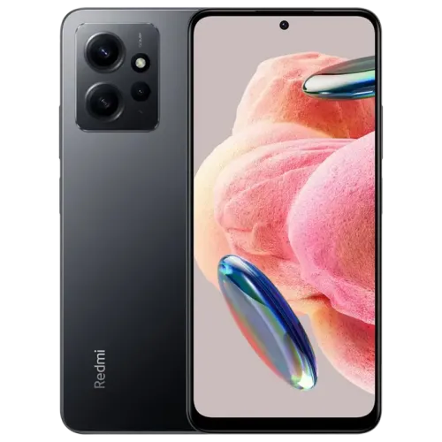 Смартфон Xiaomi Redmi Note 12, 6Гб/128Гб, Матовый черный