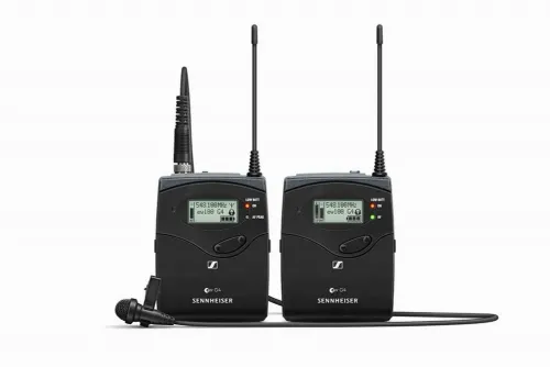 Микрофон для живого исполнения Sennheiser EW 112P G4 E, Беспроводной, Чёрный