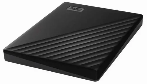 HDD portabil extern Western Digital WD My Passport, 1 TB, Negru (WDBYVG0010BBK-WESN)