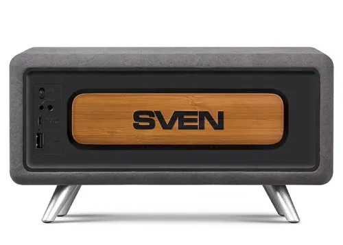 Audio System SVEN HA-930 Bamboo, 30W, Bluetooth, FM, USB, LED-display, 2x2200mA*h
