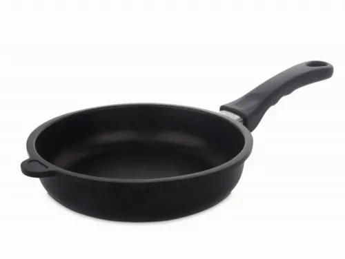 Сковорода AMT Gastroguss AMT-520-E, 1л, 20см, Чёрный