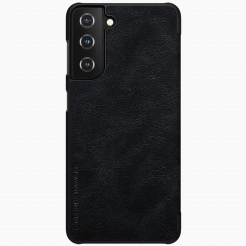 Чехол книжка Nillkin Galaxy S21+ - Qin LC, Чёрный