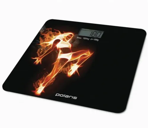 Cântar de podea Polaris PWS1877DG, Negru