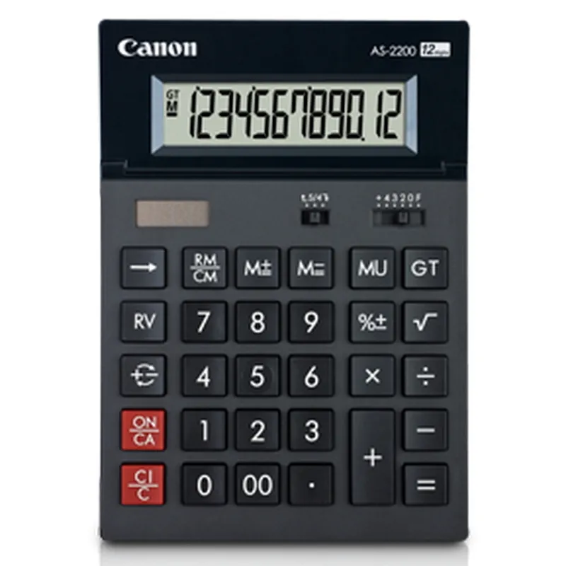 Calculator Canon AS-2200, 12 digit