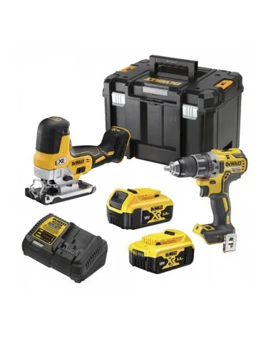 SET SCULE CU ACUMULATOR DEWALT DCK298P2T (DCD791+DCS335) 2x5Ah TSTAK