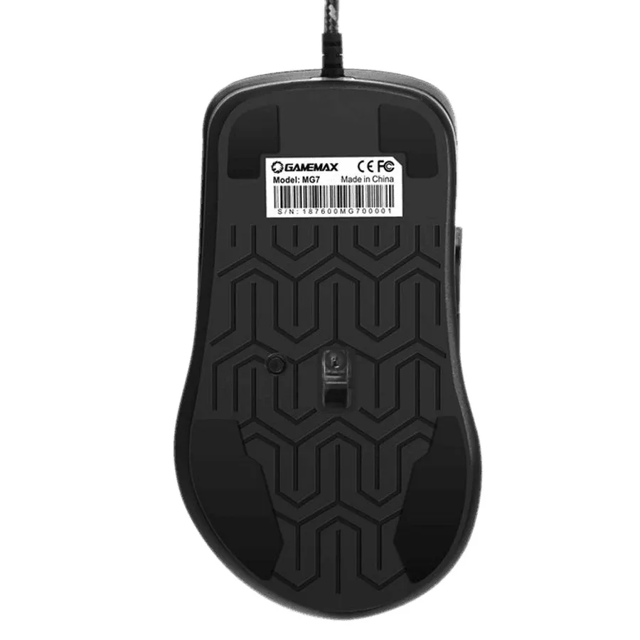 Gaming Mouse Gamemax MG7 2in1, Negru