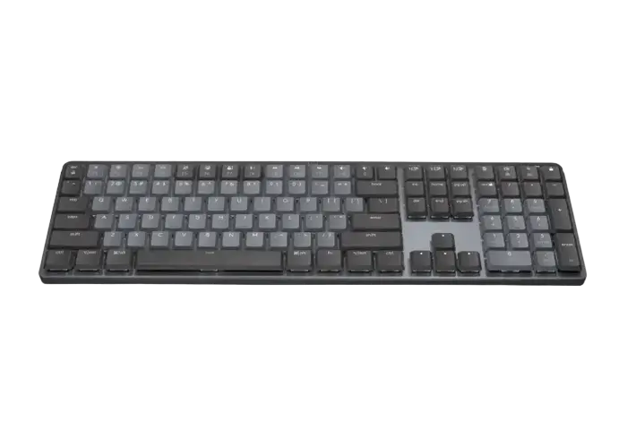 Wireless Keyboard Logitech MX Mechanical, Clicky SW, Low-profile, Backlight, US Layout, 2.4/BT