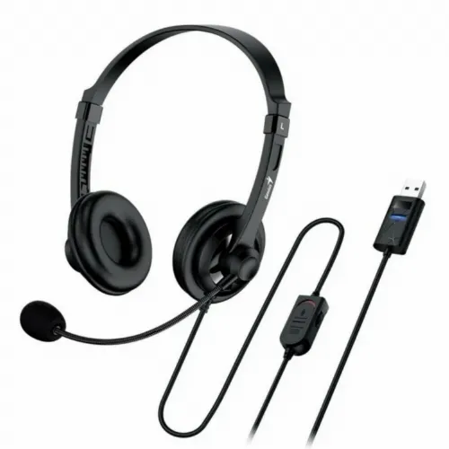 Căști Genius HS-230U, Negru