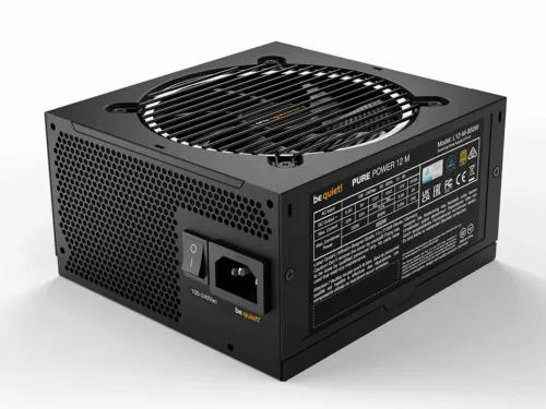 Sursă Alimentare PC be quiet! PURE POWER 12 M, 850W, ATX, Complet modular
