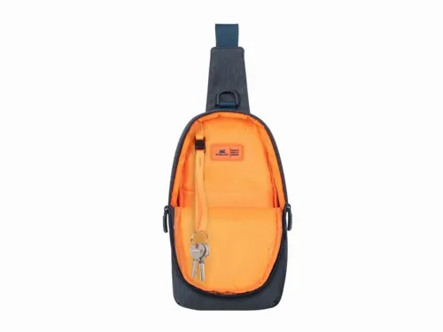 Geantă de umăr RivaCase Galapagos, 10,1", Poliester, Gri închis