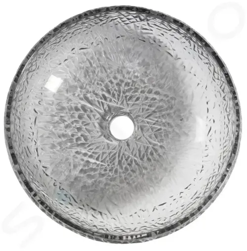Lavoar din sticla securizata SanDonna Onyx Bol (Gri)