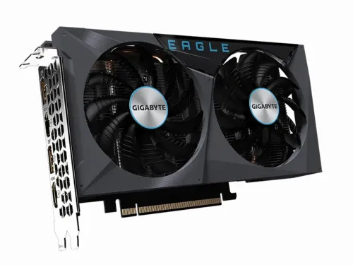 Видеокарта Gigabyte GV-N3050EAGLE OC-8GD,  8GB GDDR6 128бит