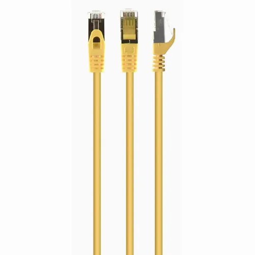Patch cord Cablexpert PP6-1M/Y, Cat6 FTP , 1m, Galben