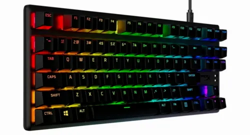 Tastatură HyperX Alloy Origins Core PBT, Cu fir, Negru