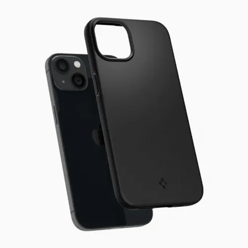Чехол Spigen iPhone 13, Thin Fit, Чёрный