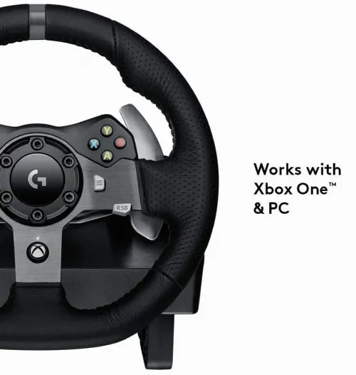 Игровой руль Logitech G920, Чёрный