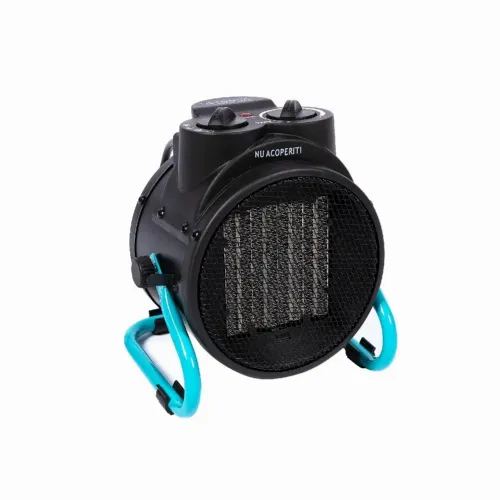 Aeroterma electrica ceramica Detoolz 20/1000/2000 W, PTC 