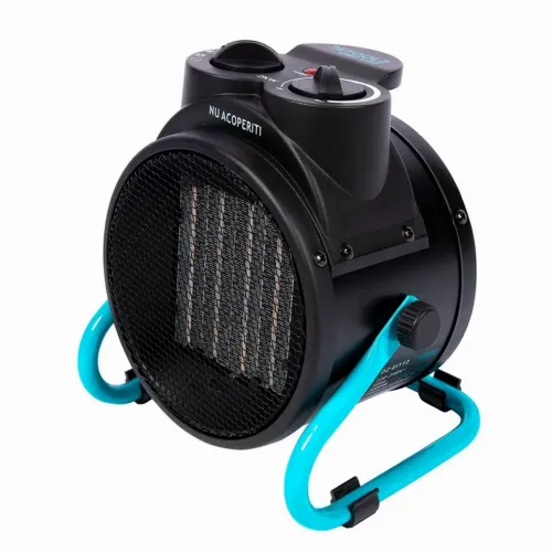Aeroterma electrica ceramica Detoolz 20/1000/2000 W, PTC 