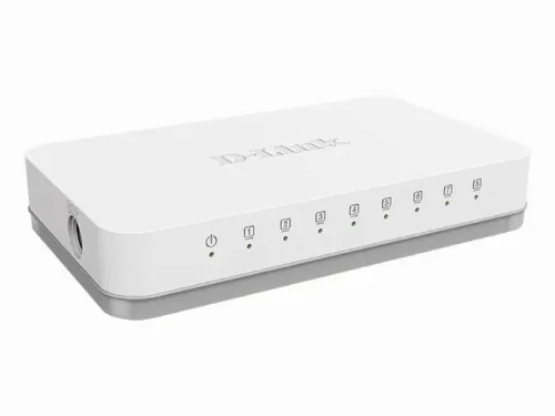 Switch de rețea D-Link DGS-1008A, 8x 10/100/1000 Mbps