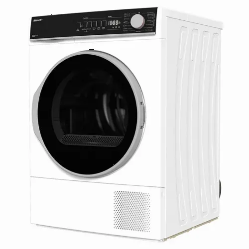 Сушильная машина Sharp KDNHB9S7GW2EE, 9кг, Белый