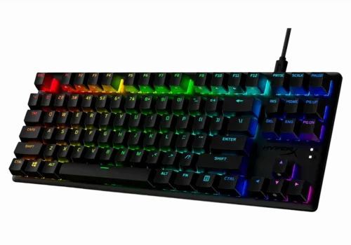 Tastatură HyperX Alloy Origins Core PBT, Cu fir, Negru