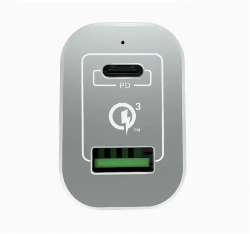 Car Charger Nillkin, Turbo A3, Quick Charge 3.0 + PD, USB+Type C, 63W, Black