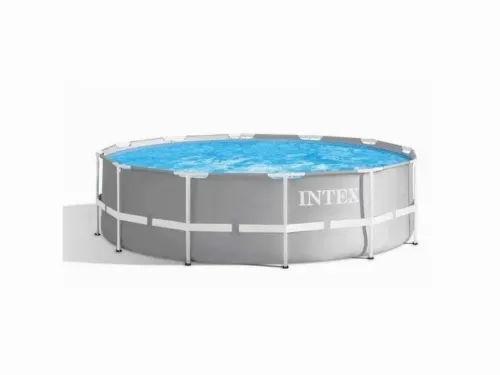 Каркасный бассейн Intex Prism Frame, 8592л, Серый, 26716