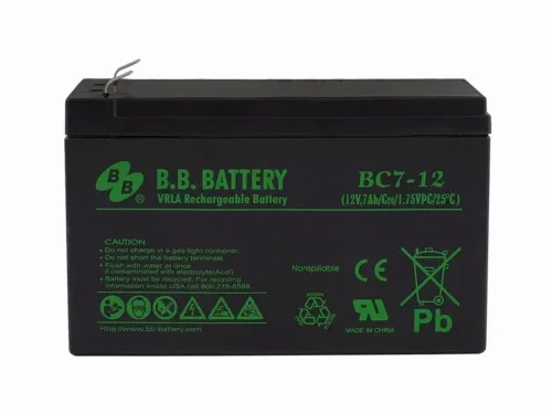 Acumulator UPS B.B. BC7-12, 12V, 7Ah