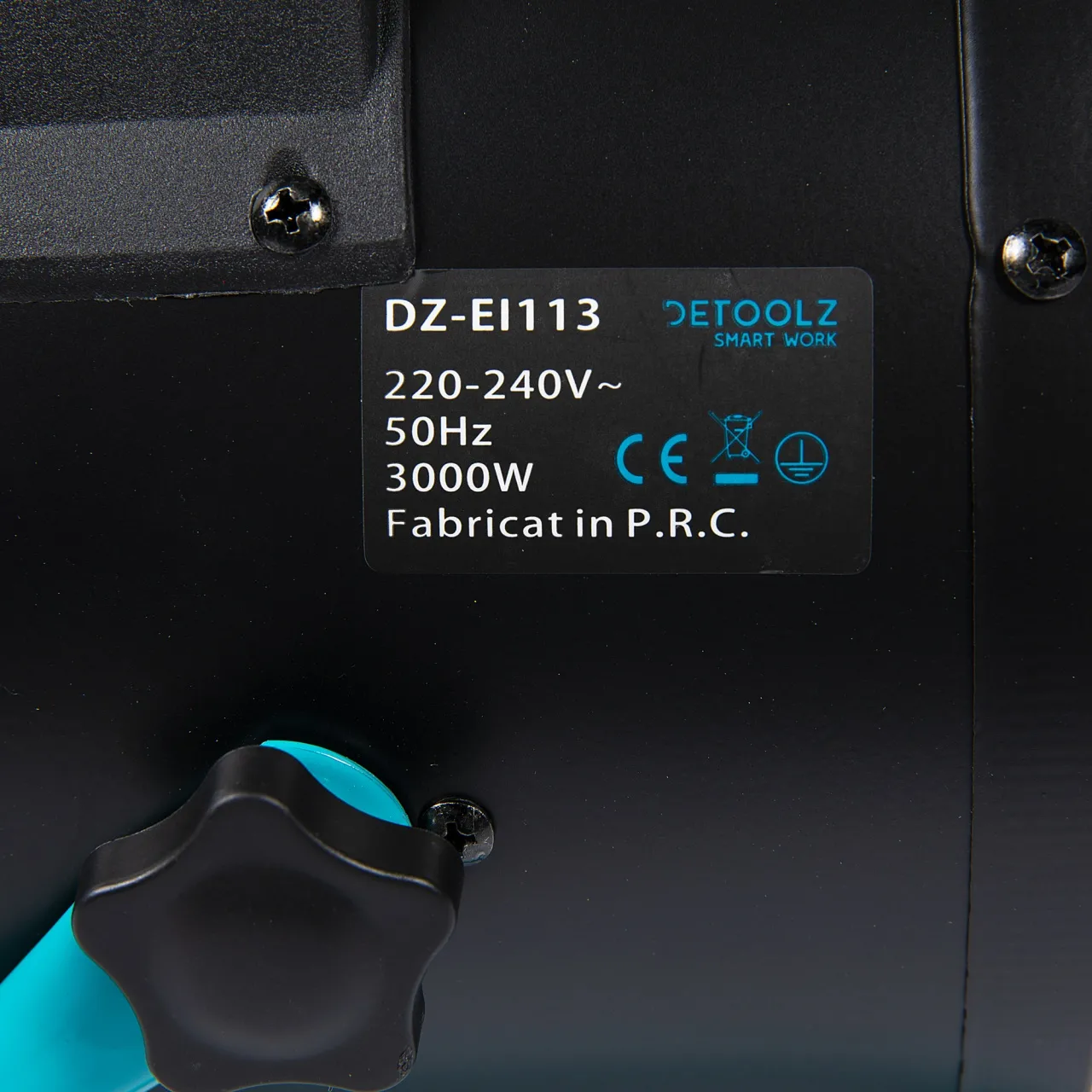 Керамическая тепловая пушка Detoolz 25/1500/3000 Вт, PTC — 5