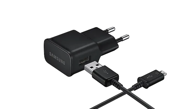 Зарядное устройство Samsung Travel Charger EP-TA12, 5Вт, Чёрный