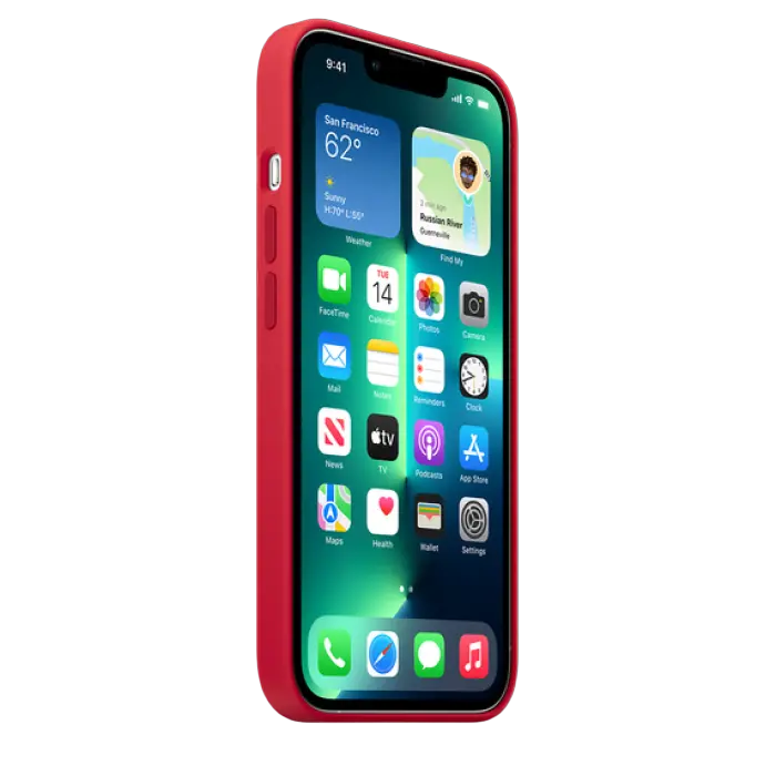 Чехол Apple iPhone 13 Pro, Красный