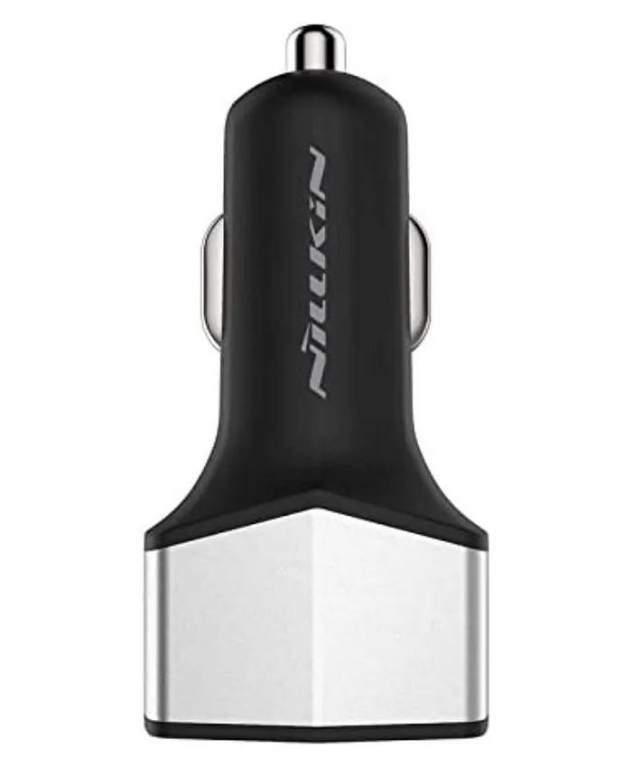 Car Charger Nillkin, Celerity, Quick Charge 3.0, USB+Type C, 33W, Silver