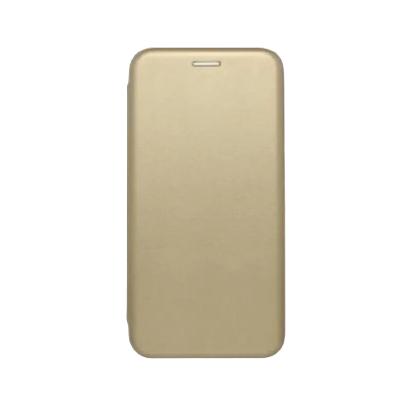 Husă Xcover Galaxy A12 - Soft Book, Auriu